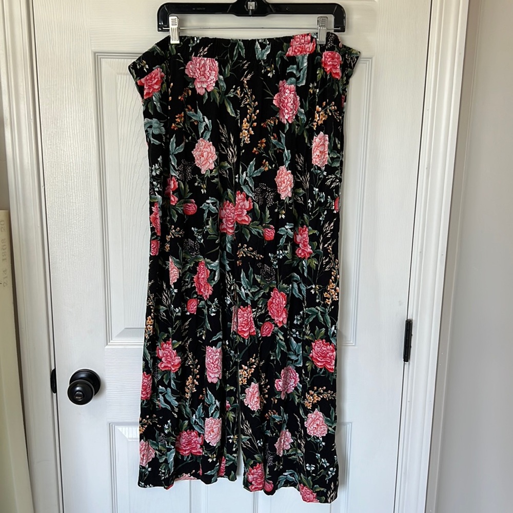 H&M Floral Pants Size 2XL